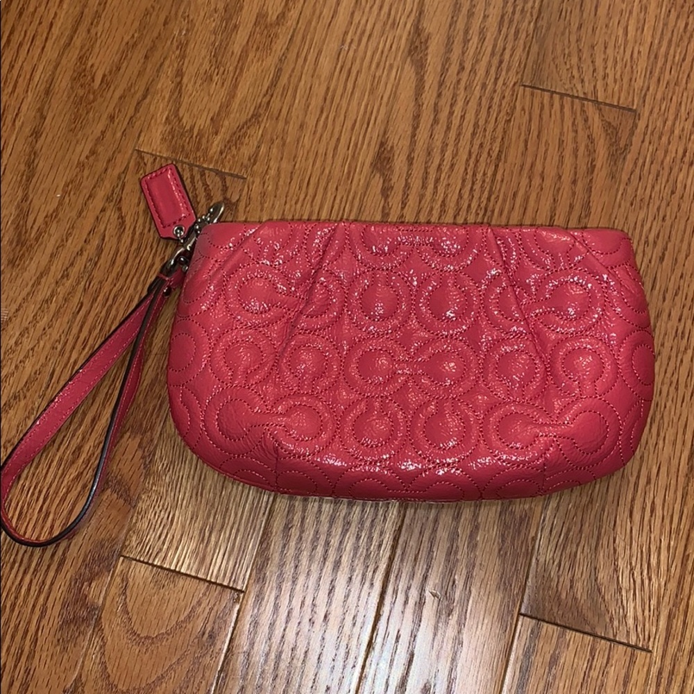Coach wristlet